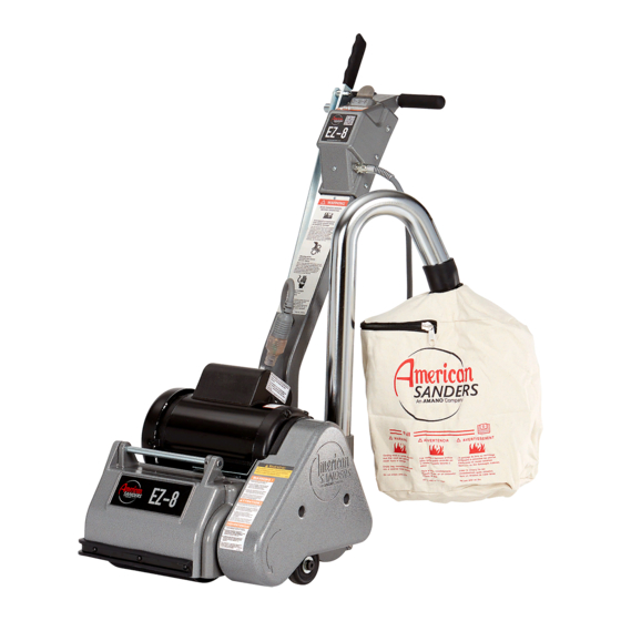 AMERICAN SANDERS EZ8 SANDER OPERATOR'S MANUAL ManualsLib