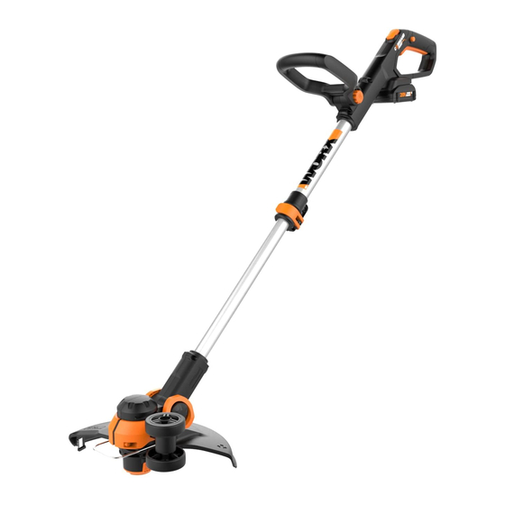 WORX WG163.1 TRIMMER IMPORTANT SAFETY INSTRUCTIONS MANUAL | ManualsLib
