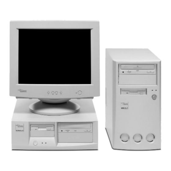 FUJITSU SIEMENS COMPUTERS SCENIC ED DESKTOP OPERATING MANUAL | ManualsLib