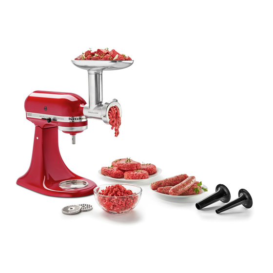 KITCHENAID KSMMGA QUICK START MANUAL Pdf Download ManualsLib