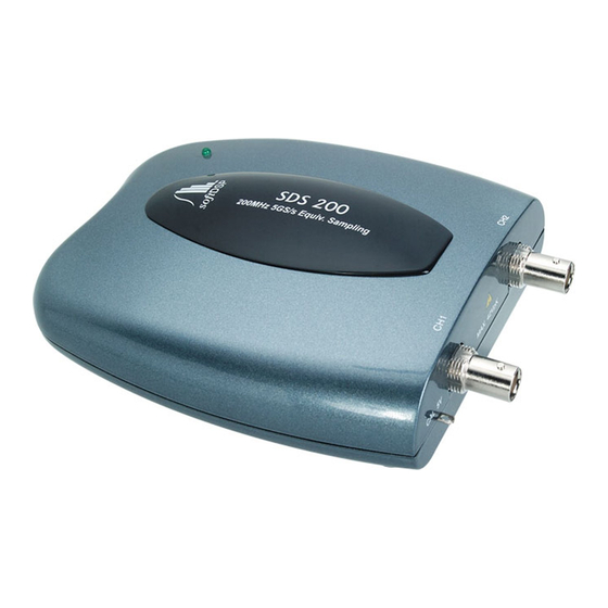 SOFTDSP SDS 200 SOFTSCOPE USER MANUAL Pdf Download ManualsLib
