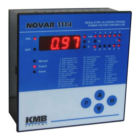 KMB NOVAR-1106 Operating Manual