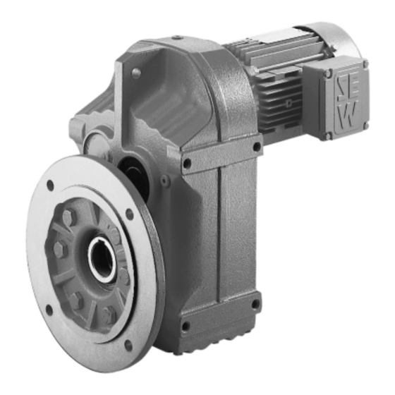 SEWEURODRIVE VARIBLOC VU01 OPERATING INSTRUCTIONS MANUAL Pdf Download
