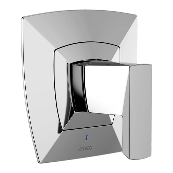 BRIZO VETTIS T66T088 INSTALLATION INSTRUCTIONS MANUAL Pdf Download