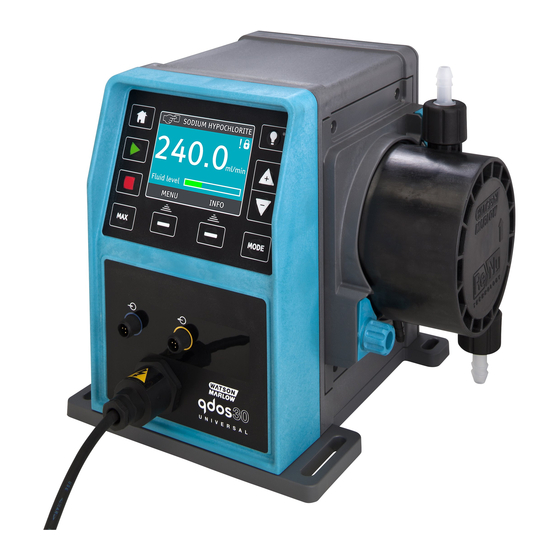 Watson-Marlow qdos20 User Manual 