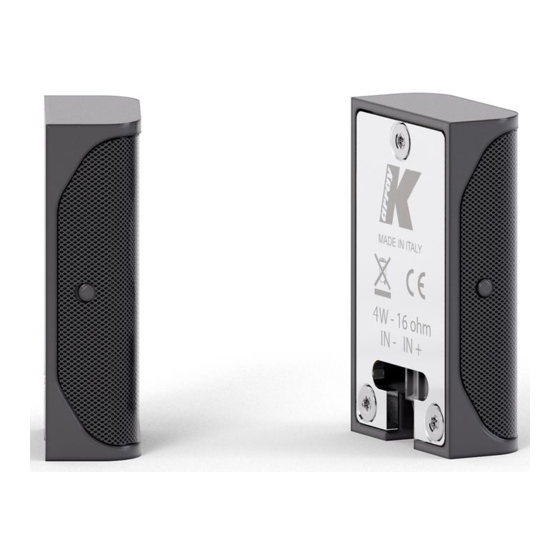 K-array Lyzard-KZ1 User Manual