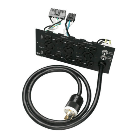 Tripp Lite Power Distribution Modules SUPDM Series Owner's Manual