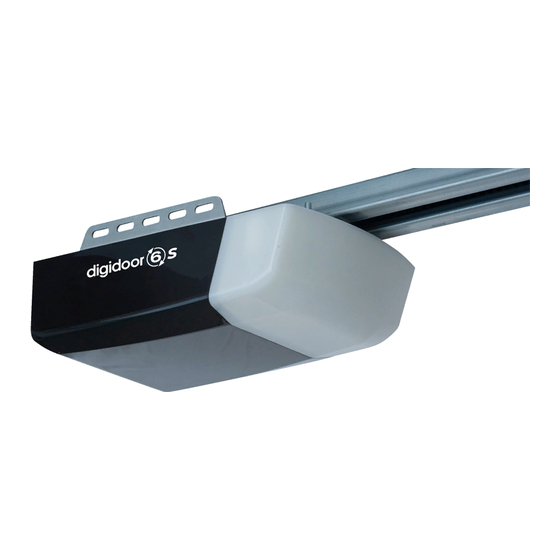 Hydro DiGi Digidoor 6 S Installation Instructions And User Manual