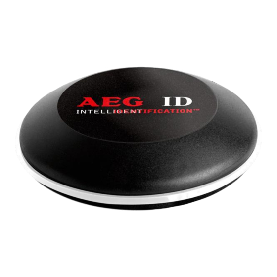 AEG ARE DT1 Installation Manual