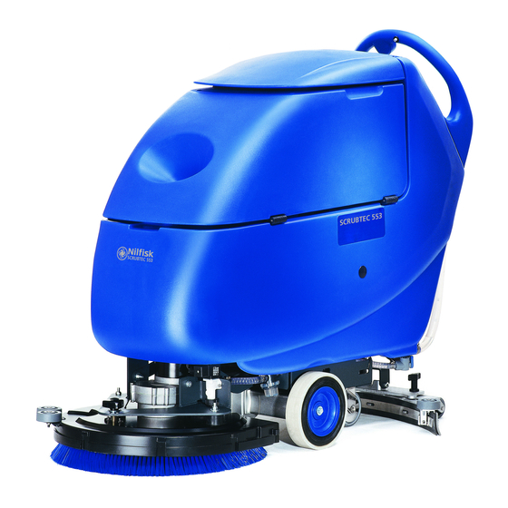Nilfisk-Advance SCRUBTEC 545B Instructions For Use Manual