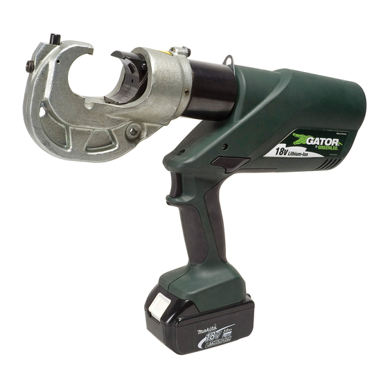 Textron Greenlee Gator EK1230L Operation Manual
