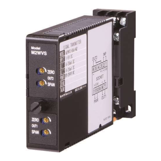 M-system Mini-M M2WVS Instruction Manual