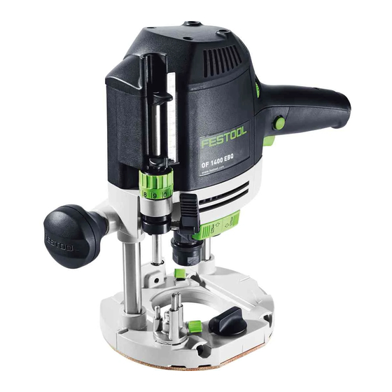 Festool OF 1400 EQ Instruction Manual