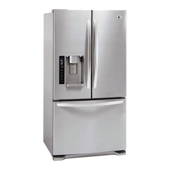 LG LFX25975 Series User's Manual & Installation Instructions