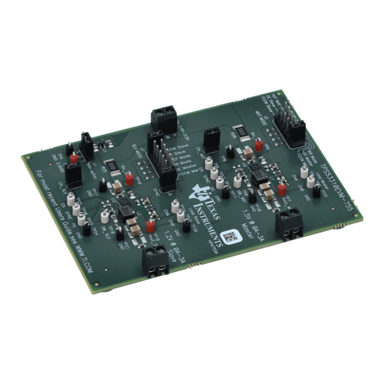 Texas Instruments TPS53310EVM-755 User Manual