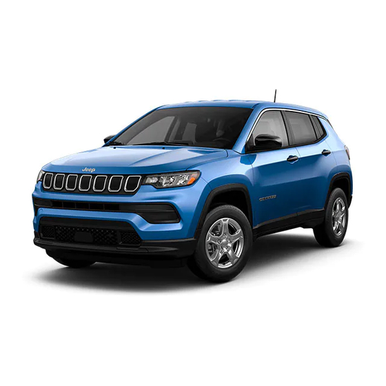 Jeep Compass 2022 Quick Start Manual
