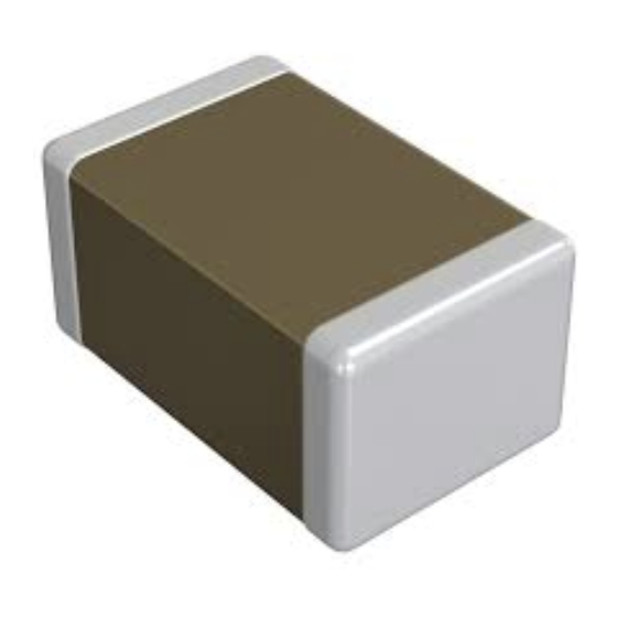 Murata GJM0335C1E9R0CB01 Series Reference Sheet