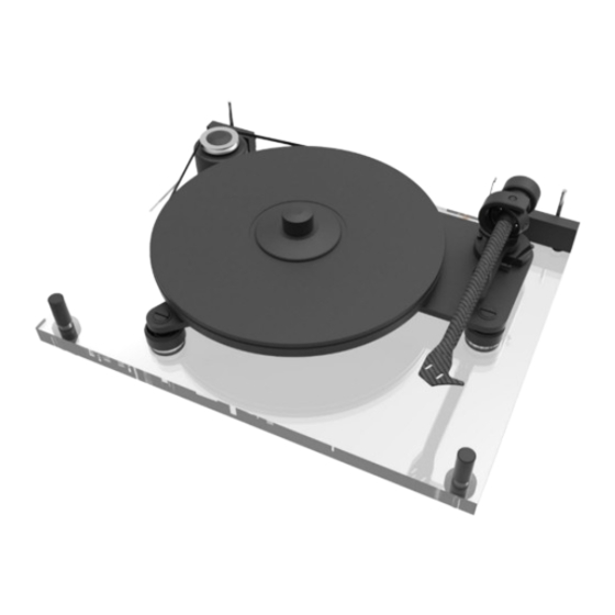 Pro-Ject Audio Systems Perspective Final Edition Instructions For Use Manual