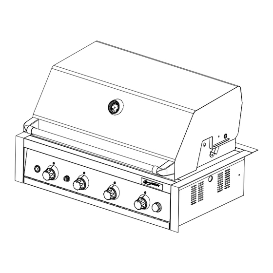 Grandhall GrandTurbo BARBEQUES GALORE BCR08ALP090 Operator's Manual