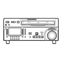 Sony HDW-D1800 Operation Manual