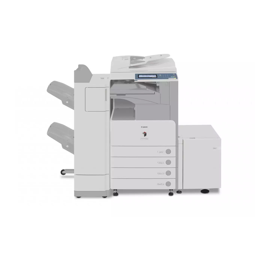 Canon imageRunner 3045 Network Manual Network Manual