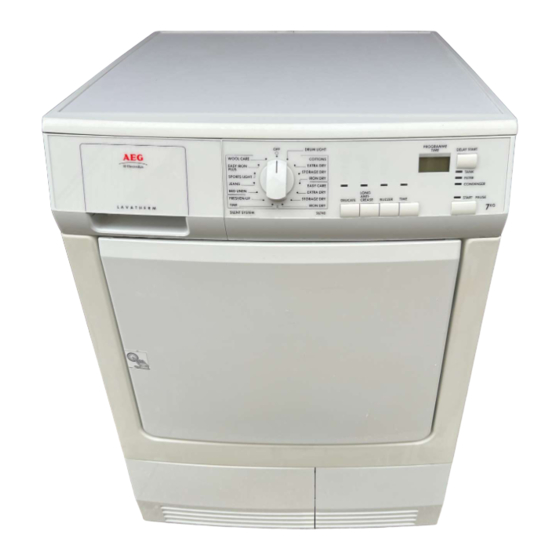 Electrolux LAVATHERM 56740 Manuals