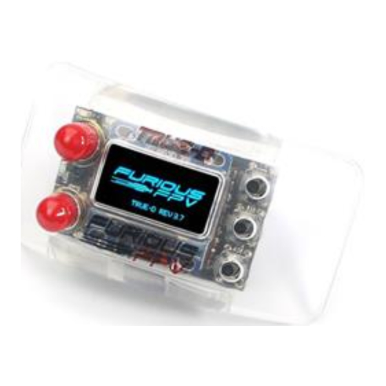 Furious FPV TRUE-D DIVERSITY V3.7 User Manual