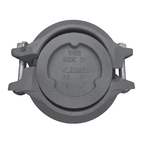 Victaulic End Caps Installation Instructions