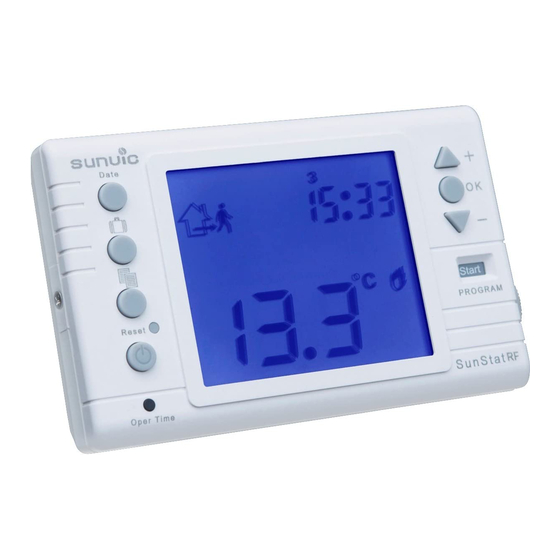 SUNVIC SUNSTATRF THERMOSTAT INSTALLATION INSTRUCTIONS ManualsLib