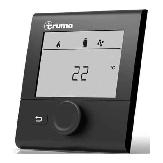 TRUMA CP PLUS VARIOHEAT CONTROL PANEL OPERATING INSTRUCTIONS MANUAL ...