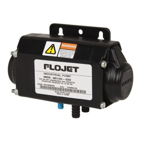 FLOJET N5100 SERIES WATER PUMP INSTALLATION & OPERATION ManualsLib