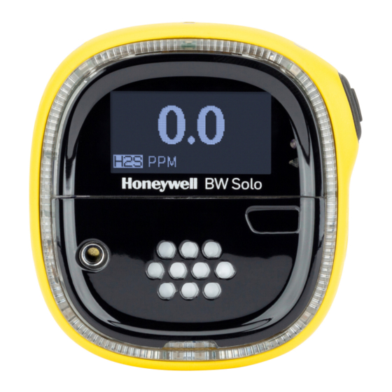 HONEYWELL BW SOLO SECURITY SENSOR USER MANUAL ManualsLib