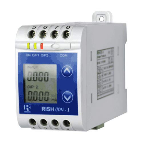 RISHABH RISH CON I TRANSDUCER OPERATING MANUAL ManualsLib