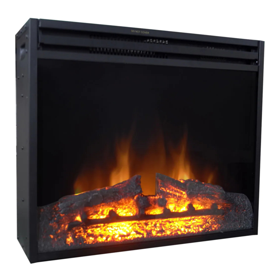 HANOVER XINS24171DLOG INDOOR FIREPLACE INSTALLATION AND OPERATION