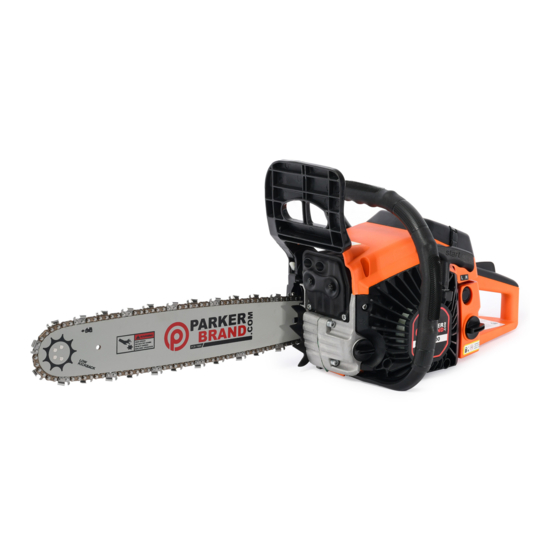 PARKERBRAND PCS-4500 CHAINSAW OWNER'S MANUAL | ManualsLib