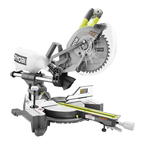 RYOBI P3650 SAW OPERATOR'S MANUAL | ManualsLib