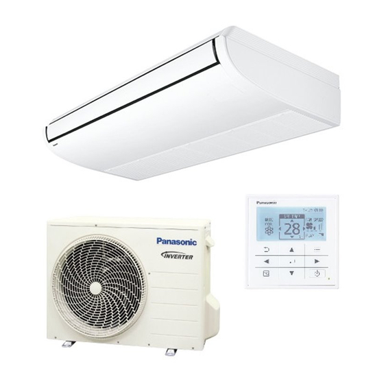 PANASONIC U36PE2E5A AIR CONDITIONER OPERATING INSTRUCTIONS MANUAL