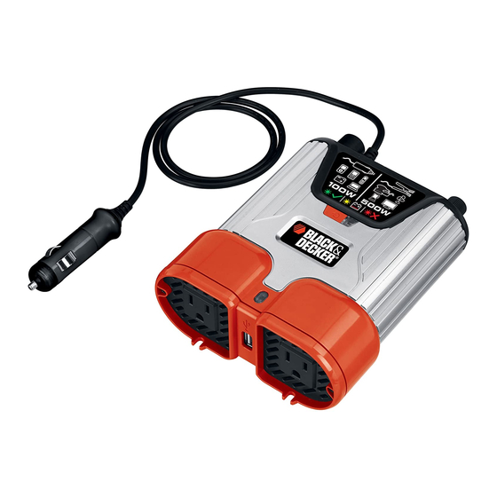 Black & Decker PI500BB Instruction Manual