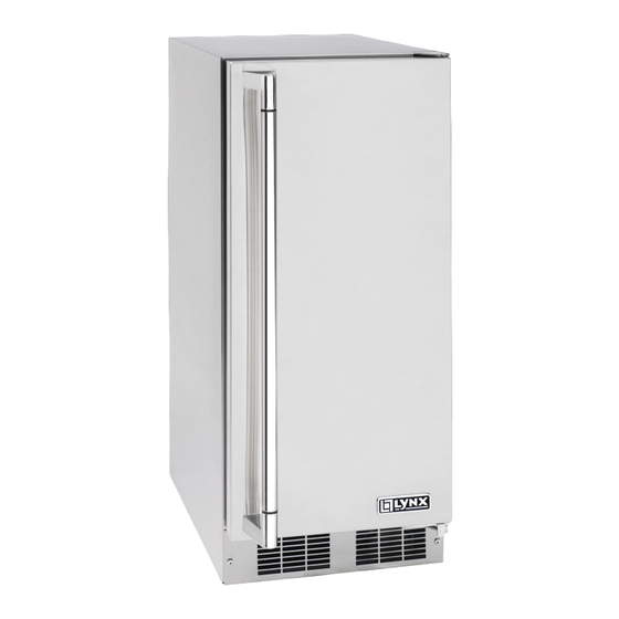 LYNX LM15ICER ICE MAKER CARE & USE/INSTALLATION MANUAL ManualsLib