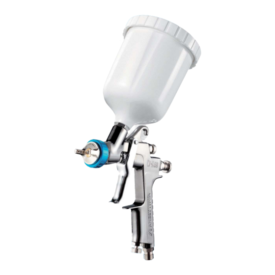 ANEST IWATA GRAVITY SERIES PAINT SPRAYER USE AND MAINTENANCE ...