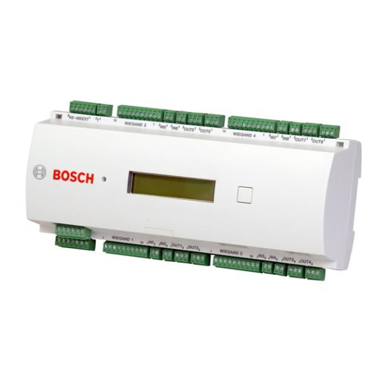 Bosch AMC2 Series Installation Manual