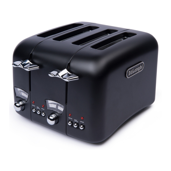 DeLonghi CTH2003 Two Slice Toaster 