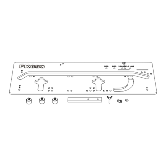 IGM Professional Tools FK650 Operating Instructions Manual