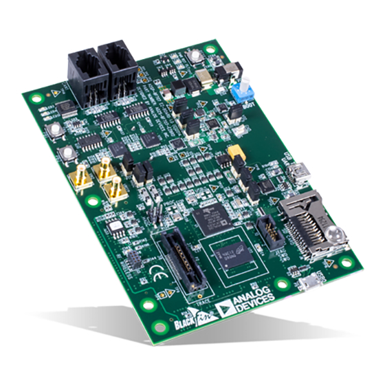 Analog Devices EZ-KIT Lite ADSP-BF707 System Manual