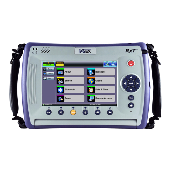 VeEX RXT-1200 Manuals