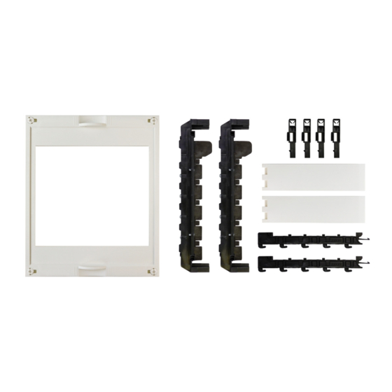 hager univers N Mounting Instructions