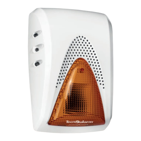 Tecnoalarm Evolution EV SAEL BWL Quick Start Manual