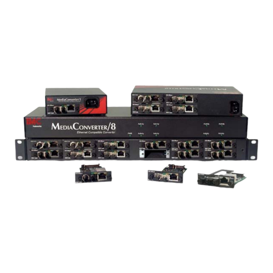 IMC Networks MediaConverter 1 Operation Manual