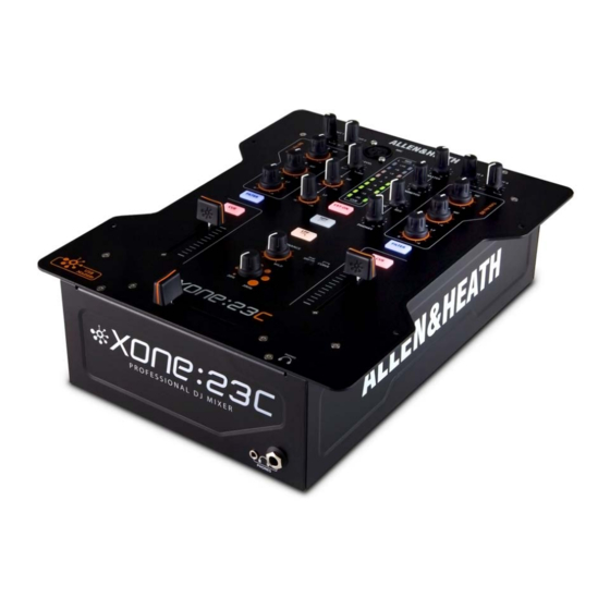 ALLEN & HEATH XONE:23C User Manual