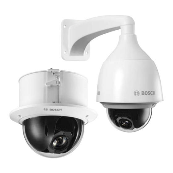 Bosch AUTODOME IP 5000 HD Software Manual